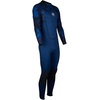 image:imageAQUALUNG Mens Hydroflex 3mm Dive Wetsuit  Flexible SuperStretch Neoprene Full Scuba Diving Suit with AbrasionResistant KneepadsNavy Print Blue