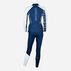 image:imageAqua Lung Womens FitFlex Dive 3mm Jacket  Durable Lightweight SuperStretch Neoprene Zip Top wEmbossed Panel TechnologyNavy Ivory
