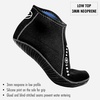 image:imageAqualung ERGO LowTop 3mm Neoprene Socks  Durable TravelFriendly LowProfile Diving Foot Protection with WaterSealed SeamsBlackBlue