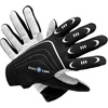 image:imageAqualung Unisex Admiral II Gloves  2mm Neoprene Ergonomic Full Finger High Stretch Diving Gloves with PolySuede Palms for Warm Water Scuba DivingBlackWhite