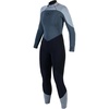 image:imageAqualung Womens Aquaflex Dive Wetsuit  4Way Stretch Neoprene Full Suit wSemiDry Back Zipper amp Powertex Knee ProtectionBlack  Dark Gray