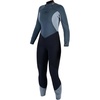 image:imageAqualung Womens Aquaflex Dive Wetsuit  4Way Stretch Neoprene Full Suit wSemiDry Back Zipper amp Powertex Knee ProtectionBlack  Gray