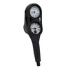 image:imageAqualung 2Gauge Scuba Dive Console  Dual Pressure amp Depth Displays  PSI  EasytoRead Scales up to 5000 PSI 200ft Depth Measurement ShockResistant Tube 36 9144cm HoseBAR