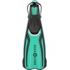 image:imageAqualung Amika Dive Fins  Lightweight OpenHeel Travel Snorkeling Fins  PivotFlex Technology Vented DualComposite Blade Adjustable Straps Large Pull Loops Textured Traction PadsYellow