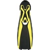 image:imageAqualung Phazer Dive Fins  TriMaterial OpenHeel Scuba Diving Swim Fins wWave Rib Technology Hydro Power VentBlackYellow