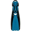 image:imageAqualung Phazer Dive Fins  TriMaterial OpenHeel Scuba Diving Swim Fins wWave Rib Technology Hydro Power VentPetrolBlack