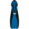image:imageAqualung Phazer Dive Fins  TriMaterial OpenHeel Scuba Diving Swim Fins wWave Rib Technology Hydro Power VentPetrolBlack