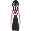 image:imageAqualung Phazer Dive Fins  TriMaterial OpenHeel Scuba Diving Swim Fins wWave Rib Technology Hydro Power VentWhitePink