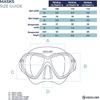 image:imageAqualung Reveal UltraFit Dive Mask  Underwater Scuba Gear with Universal Advanced Silicone Skirt Lens Quick Release System Advanced Fit Technology amp Pressure Reduction ZonesBlue  White