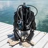 image:imageAqualung Rogue Dive BCD  Lightweight Modular BackInflation Scuba Diving Buoyancy Compensator with ModLock Connectors SureLock II Weight Release amp GripLock Tank BandBlackGray
