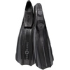 image:imageAqualung Stratos 3 Dive Fins  Lightweight Durable Full Foot Scuba Fins for Warm Water with 4Channel Elastic Technopolymer Blade Torsion Energy Point Footbed Stability Grip amp Textured SoleBlackDark Grey