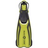 image:imageAqualung Amika Dive Fins  Lightweight OpenHeel Travel Snorkeling Fins  PivotFlex Technology Vented DualComposite Blade Adjustable Straps Large Pull Loops Textured Traction PadsYellowBlack
