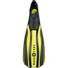 image:imageAqualung Stratos 3 Dive Fins  Lightweight Durable Full Foot Scuba Fins for Warm Water with 4Channel Elastic Technopolymer Blade Torsion Energy Point Footbed Stability Grip amp Textured SoleYellowBlack