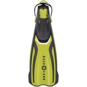 image:imageAqualung Amika Dive Fins  Lightweight OpenHeel Travel Snorkeling Fins  PivotFlex Technology Vented DualComposite Blade Adjustable Straps Large Pull Loops Textured Traction PadsYellowBlack