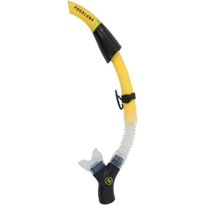 image:imageAqualung Impulse Classic Flex Dive Snorkel  DualValve Scuba Diving Gear with Silicone Flex Section EasyPurge Reservoir amp Hypoallergenic Mouthpiece for Efficient Water Management