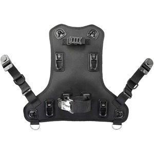 image:imageAqualung Rogue BCD Back Assembly with ModLock System and GripLock Tank Band  Modular Back Inflation Component with Adjustable Straps Durable Custom FitBlackGray