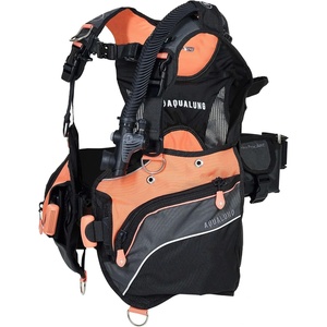 image:imageAqualung Womens Pro HD Dive BCD  ResisteK Scuba Diving Jacket wSureLock II System Utility Pockets DragReducing Valves amp LP HoseLightCoral